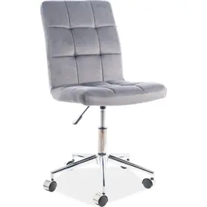 Produkt Casarredo Kancelářská židle EMMI VELVET šedá