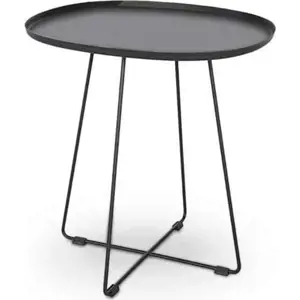 Halmar Odkládací stolek Tina, černý