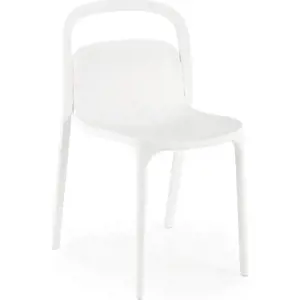 Halmar Židle K490 - bílá