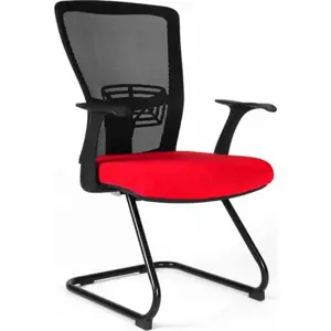 Office Pro Jednací židle THEMIS MEETING - TD-14, červená