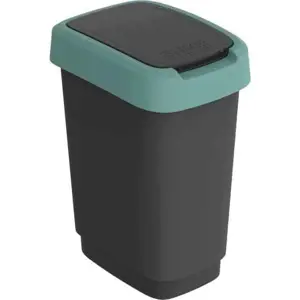 ROTHO TWIST odpadkový koš 10L - zelený