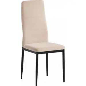 Tempo Kondela Židle COLETA NOVA - béžová/černá + kupón KONDELA10 na okamžitou slevu 3% (kupón uplatníte v košíku)