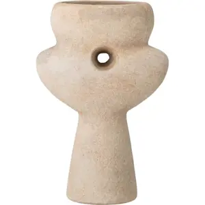 Produkt Béžová terakotová váza Bloomingville Ngoie, výška 17 cm