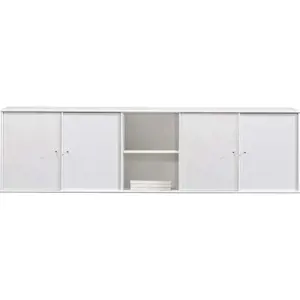 Bílá nízká komoda 220x61 cm Mistral - Hammel Furniture