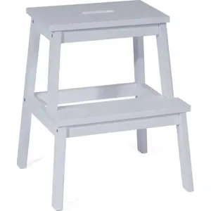 Bílá stolička z kaučukového dřeva Corg - Bonami Essentials