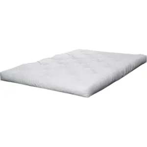 Bílá středně tvrdá futonová matrace 160x200 cm Comfort – Karup Design