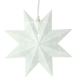 Bílá vánoční světelná dekorace Classic - Star Trading