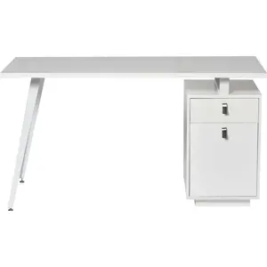 Produkt Bílý psací stůl Marckeric Rudy, 140 x 60 cm