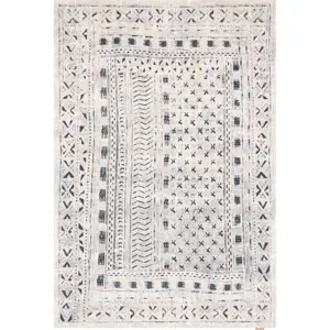 Bílý vlněný koberec 230x340 cm Masi – Agnella
