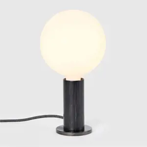 Černá stmívatelná stolní lampa (výška 28 cm) Knuckle – tala