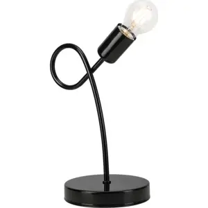 Produkt Černá stolní lampa - LAMKUR