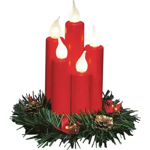 Produkt Červená světelná dekorace s vánočním motivem Hanna – Markslöjd