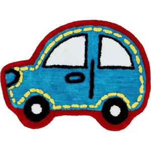 Produkt Dětský koberec ve tvaru auta Catherine Lansfield Car, 50 x 70 cm