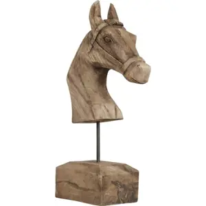 Dřevěná soška Horse – Light & Living