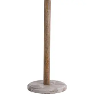 Dřevěný držák na kuchyňské utěrky v přírodní barvě ø 15 cm – PT LIVING