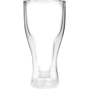 Dvoustěnná pivní sklenice Vialli Design, 350 ml