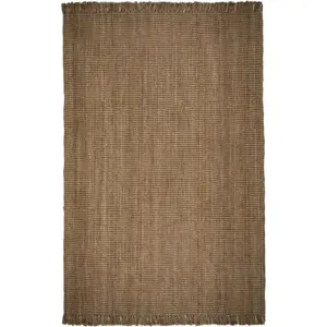 Hnědý jutový koberec Flair Rugs Jute, 160 x 230 cm