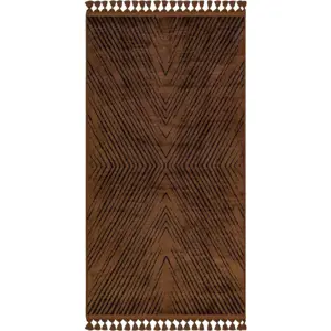 Produkt Hnědý pratelný koberec 230x160 cm - Vitaus