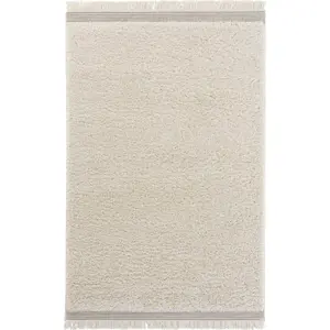 Krémově bílý koberec Mint Rugs New Handira Lompu, 77 x 150 cm