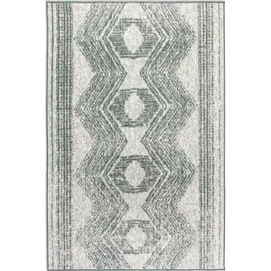 Produkt Krémovo-zelený venkovní koberec 120x170 cm Gemini – Elle Decoration