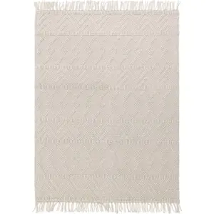 Krémový vlněný koberec 160x230 cm Asra – Asiatic Carpets