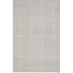 Krémový vlněný koberec 160x240 cm Calisia M Grid Prime – Agnella