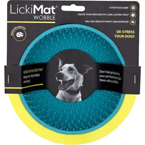 Lízací miska Wobble Turquoise – LickiMat