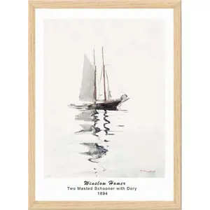 Produkt Plakát v rámu 35x45 cm Winslow Homer – Wallity