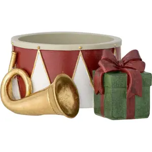 Produkt Polyresinový svícen na čajovou svíčku s vánočním motivem Bitja – Bloomingville