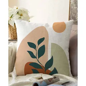 Produkt Povlak na polštář s příměsí bavlny Minimalist Cushion Covers Twiggy, 55 x 55 cm