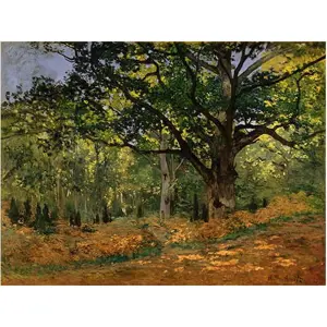 Produkt Reprodukce obrazu Claude Monet - The Bodmer Oak, Fontainebleau Forest, 70 x 50 cm