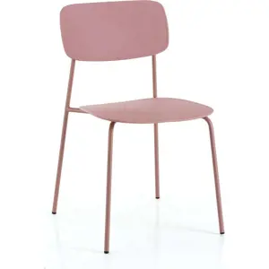 Růžové jídelní židle v sadě 2 ks Primary - Tomasucci