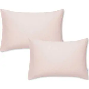 Produkt Sada 2 růžových povlaků na polštář z bavlněného saténu Bianca Standard, 50 x 75 cm