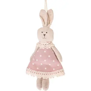 Produkt Sada 2 růžových velikonočních dekorací Dakls Easter Bunny