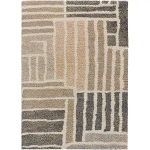 Produkt Šedo-béžový koberec 133x190 cm Cesky – Universal