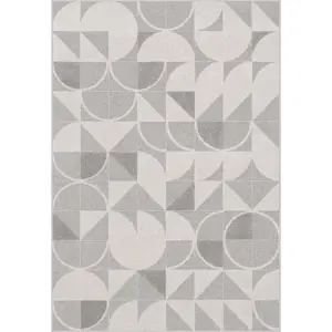 Produkt Šedo-krémový koberec 200x280 cm Lori – FD