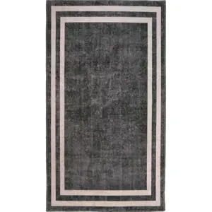 Produkt Šedo-krémový pratelný koberec 150x80 cm - Vitaus