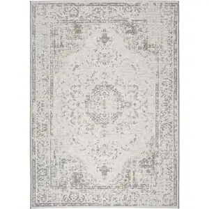 Produkt Šedobéžový venkovní koberec Universal Weave Lurno, 155 x 230 cm