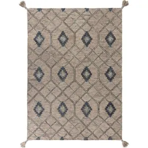 Produkt Šedý vlněný koberec Flair Rugs Diego, 200 x 290 cm