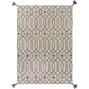 Produkt Šedý vlněný koberec Flair Rugs Pietro, 160 x 230 cm