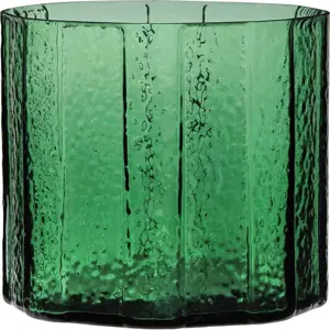 Skleněná ručně vyrobená váza Emerald – Hübsch