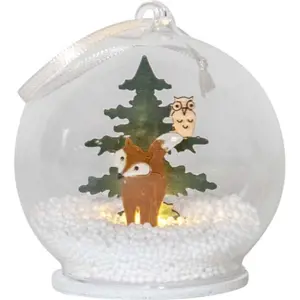 Produkt Světelná dekorace s vánočním motivem ø 8 cm Forest Friends – Star Trading