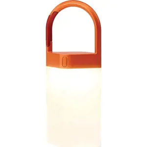 Produkt Světle červeno-bílá LED stolní lampa (výška 23 cm) – Lexon
