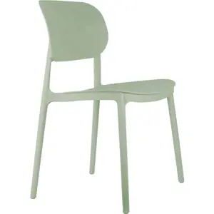 Produkt Světle zelené plastové jídelní židle v sadě 4 ks Cheer – Leitmotiv