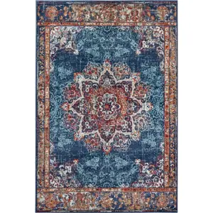 Tmavě modrý koberec 57x90 cm Orient Maderno – Hanse Home