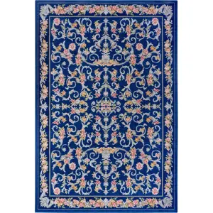 Tmavě modrý koberec 60x90 cm Assia – Hanse Home