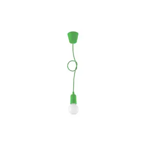 Produkt Zelené závěsné svítidlo 9x9 cm Rene - Nice Lamps