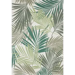 Zeleno-béžový venkovní koberec 80x150 cm Vai – NORTHRUGS