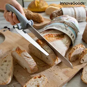 Produkt Nůž na chléb s nastavitelným vodítkem krájení Kutway - InnovaGoods