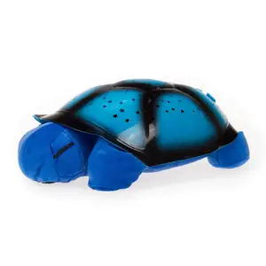 Projektor hvězd - magická želvička - hrající - modrá